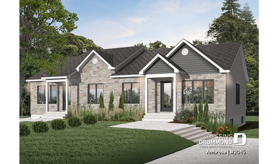 Version couleur no. 1 - Vue avant - Ambrose