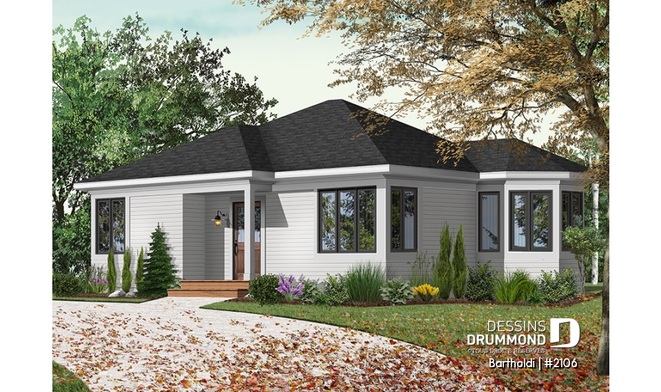 Version couleur no. 2 - Vue avant - Bartholdi