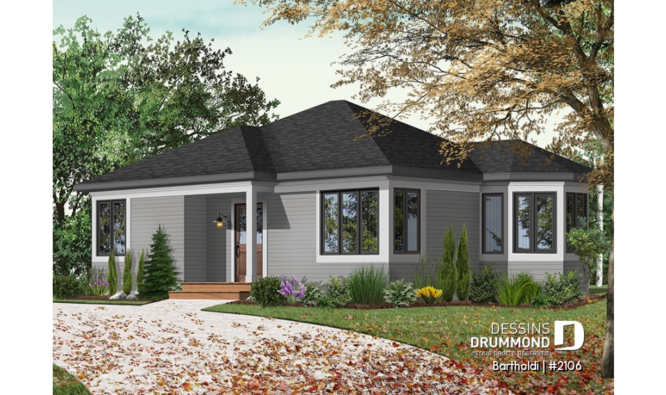 Version couleur no. 3 - Vue avant - Bartholdi