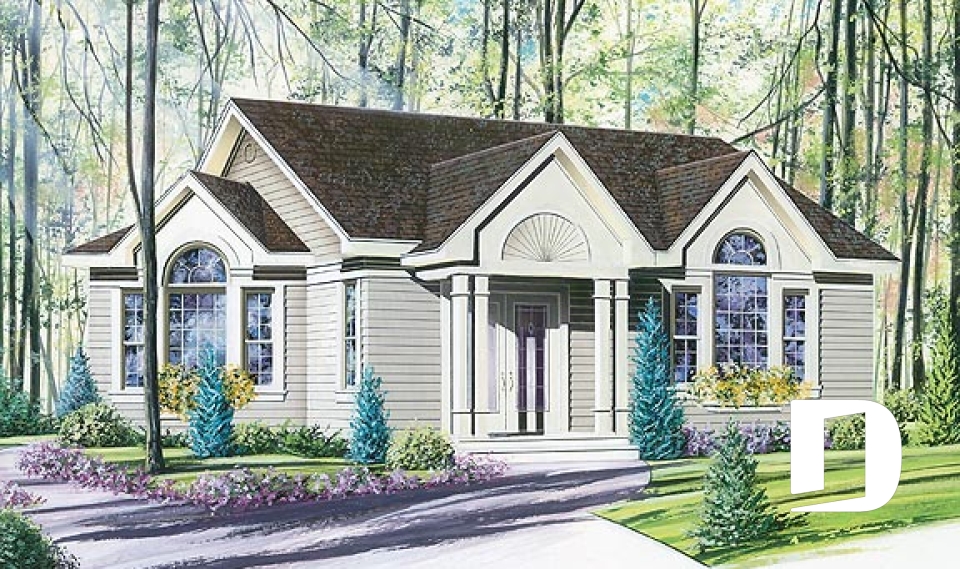 Vue avant - MODÈLE DE BASE -  - Amanjéna