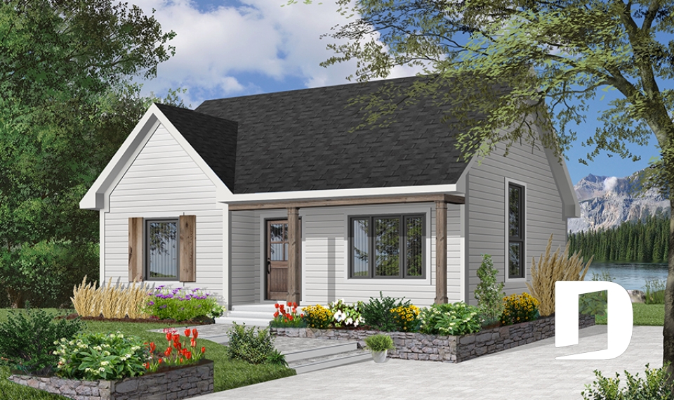 Vue avant - MODÈLE DE BASE -  - Lamartine 2