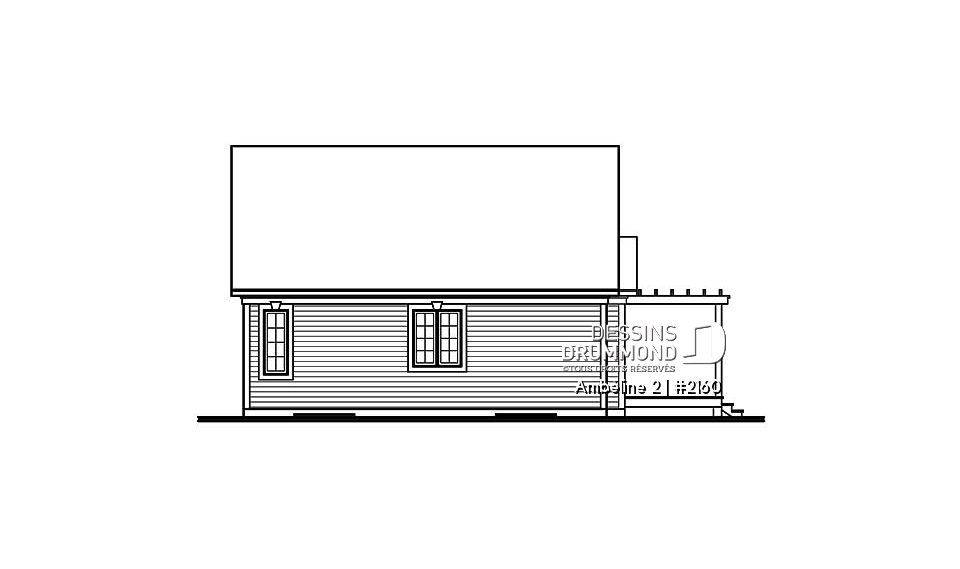 Élévation arrière - Ambéline 2