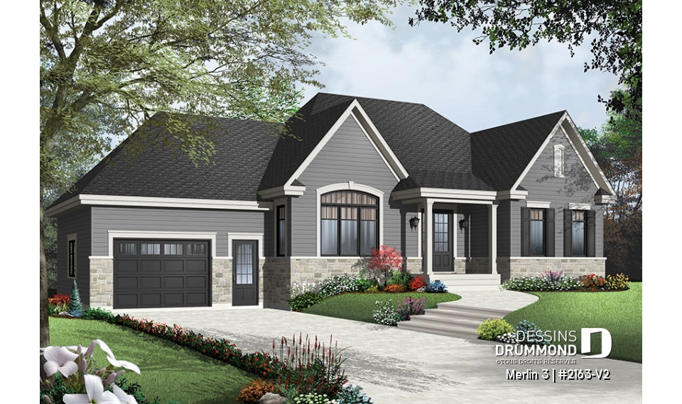 Version couleur no. 1 - Vue avant - Merlin 3