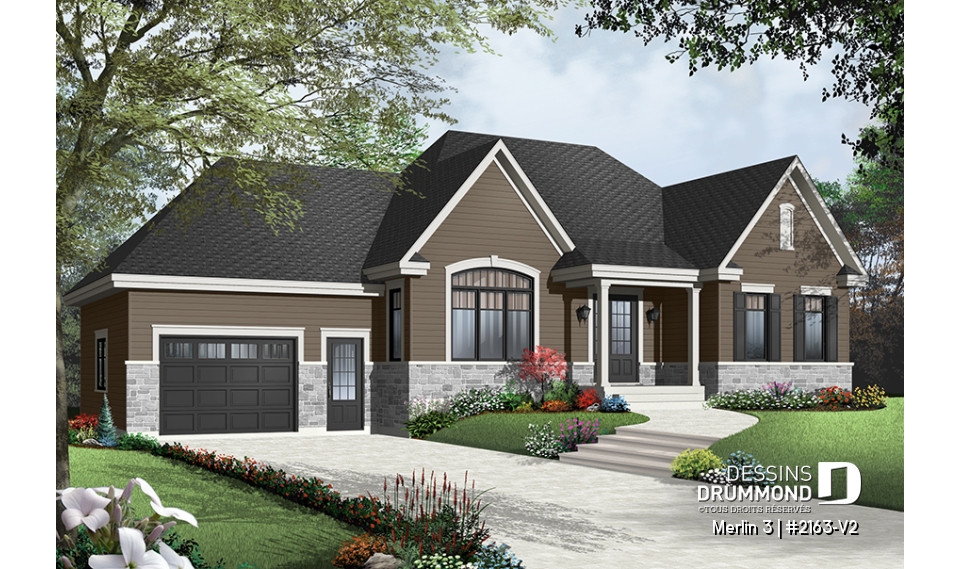 Vue avant - MODÈLE DE BASE - Merlin 3