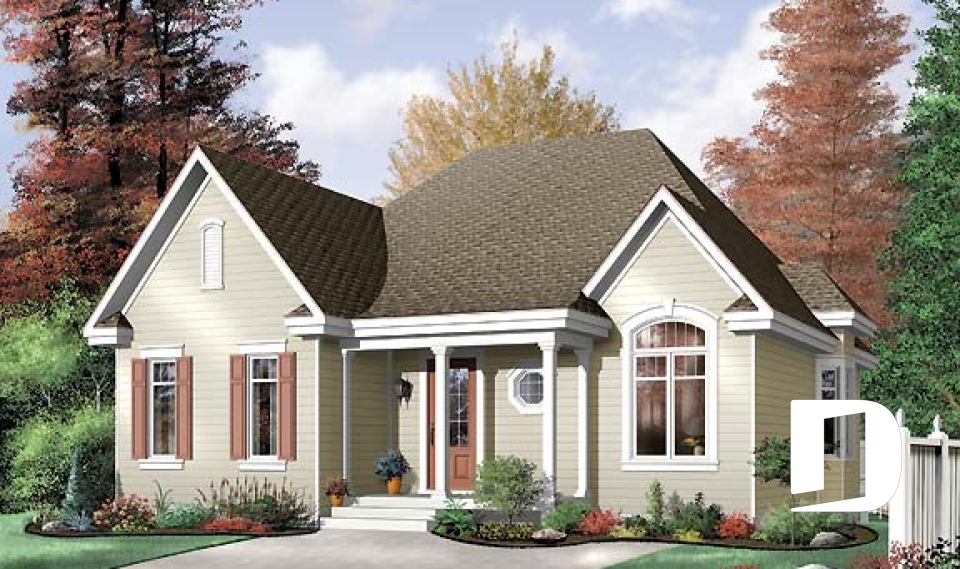 Vue avant - MODÈLE DE BASE -  - Merlin 4