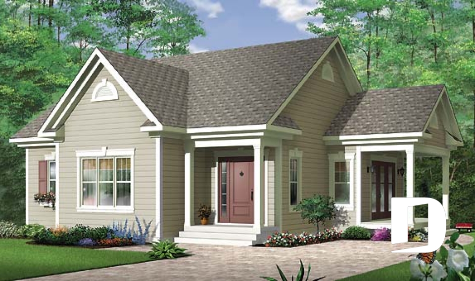 Vue avant - MODÈLE DE BASE -  - Provence