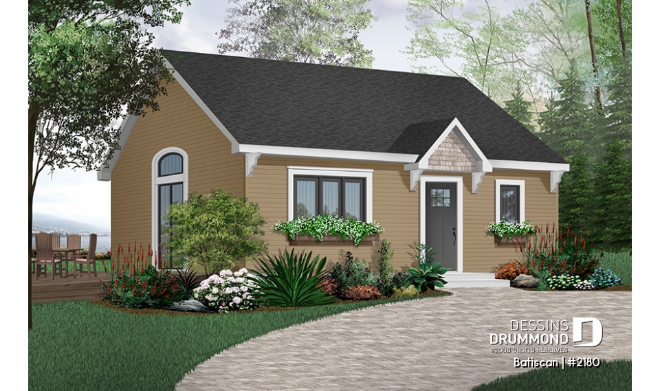 Version couleur no. 4 - Vue avant - Batiscan