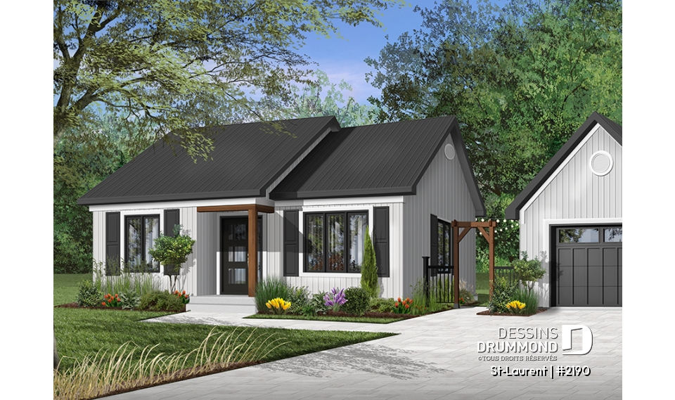 Version couleur no. 1 - Vue avant - St-Laurent