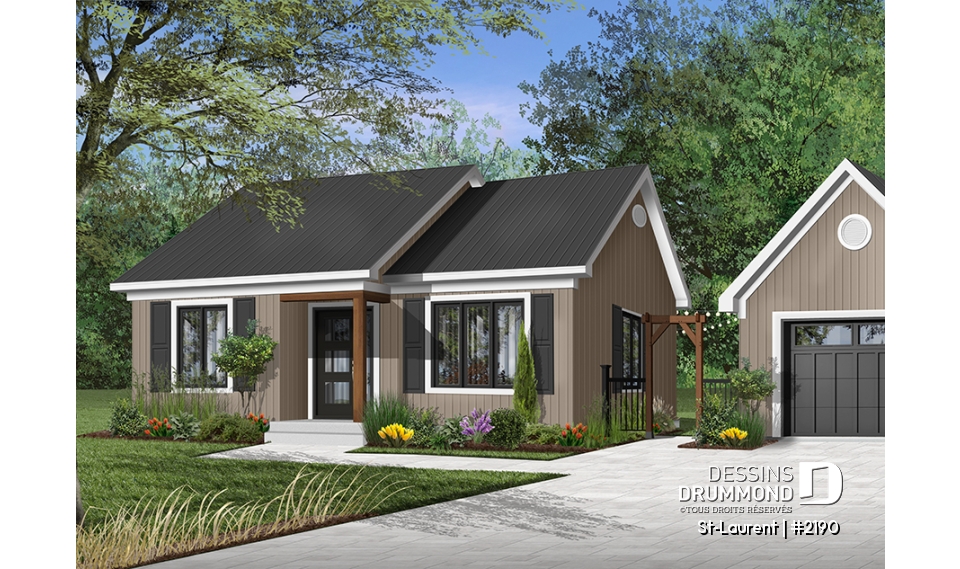 Version couleur no. 5 - Vue avant - St-Laurent