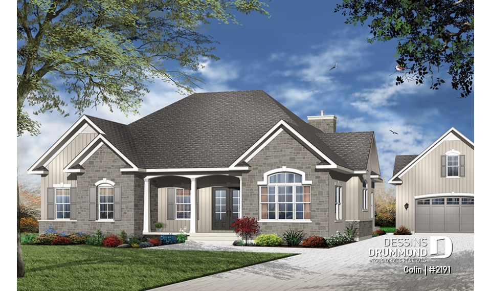 Version couleur no. 3 - Vue avant - Colin