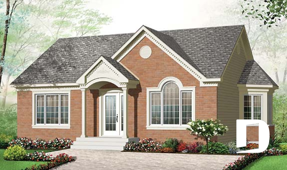 Vue avant - MODÈLE DE BASE -  - Riverais