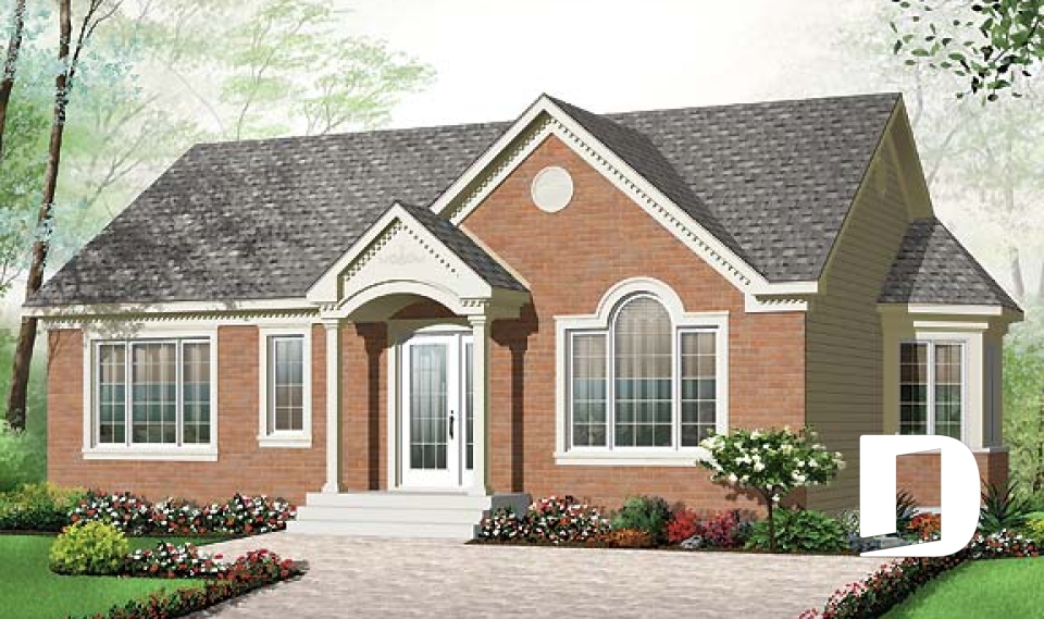 Vue avant - MODÈLE DE BASE -  - Riverais 2