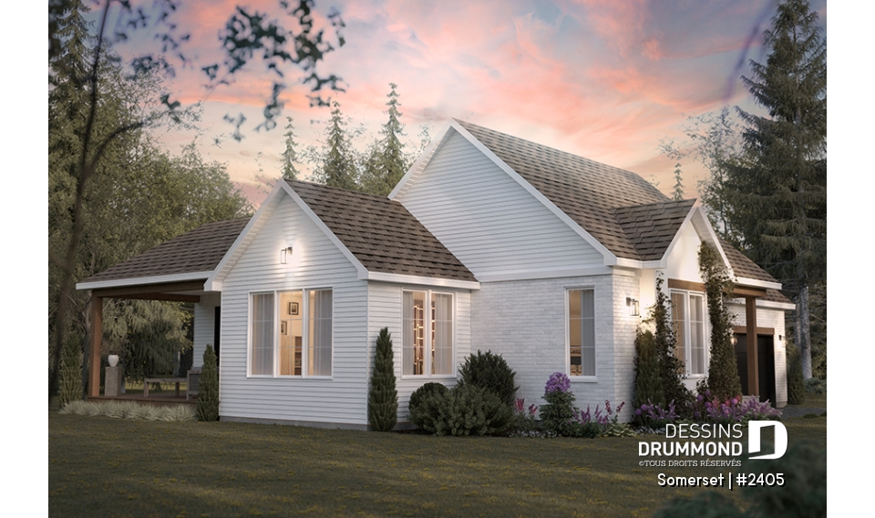 Vue gauche - Somerset