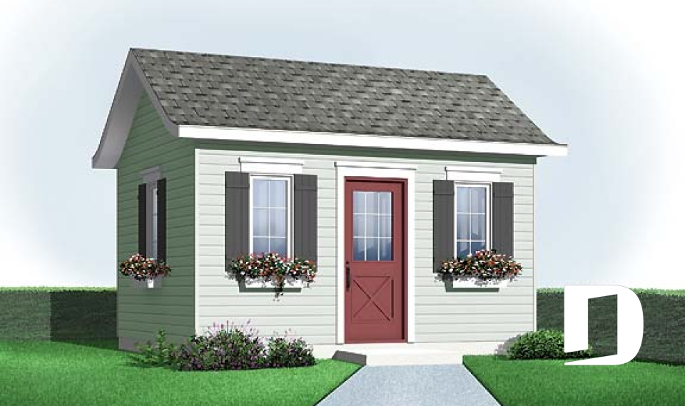 Vue avant - MODÈLE DE BASE -  - Gaboureau 2