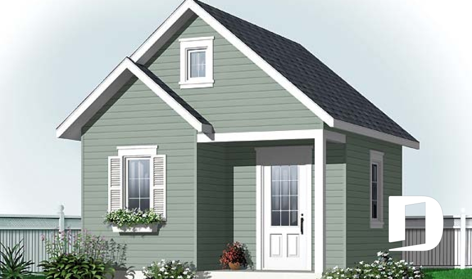 Vue avant - MODÈLE DE BASE -  - Oustalet 2