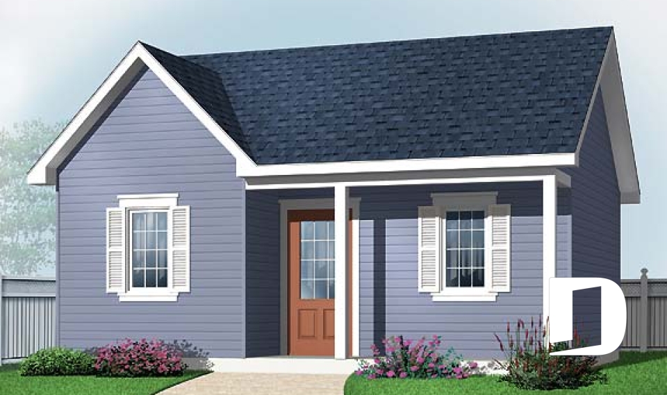 Vue avant - MODÈLE DE BASE -  - Gabinelle