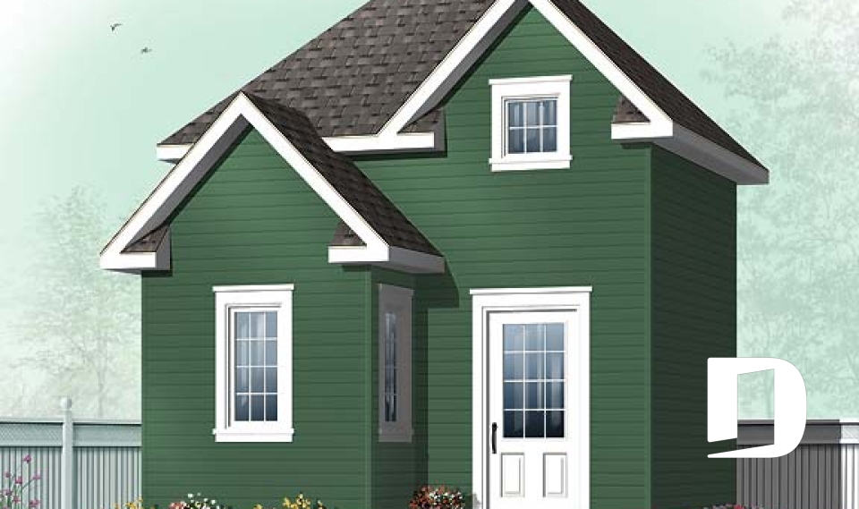 Vue avant - MODÈLE DE BASE -  - Cachot 2