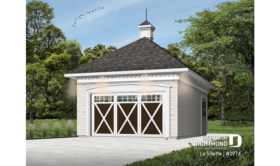 Version couleur no. 1 - Vue avant - La Villette