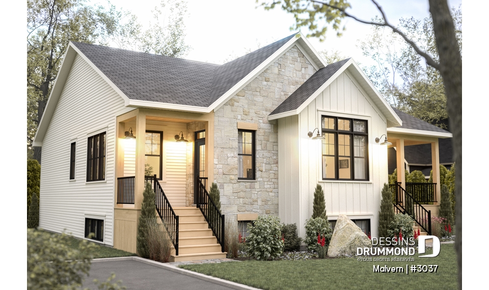 Vue avant - MODÈLE DE BASE - Malvern