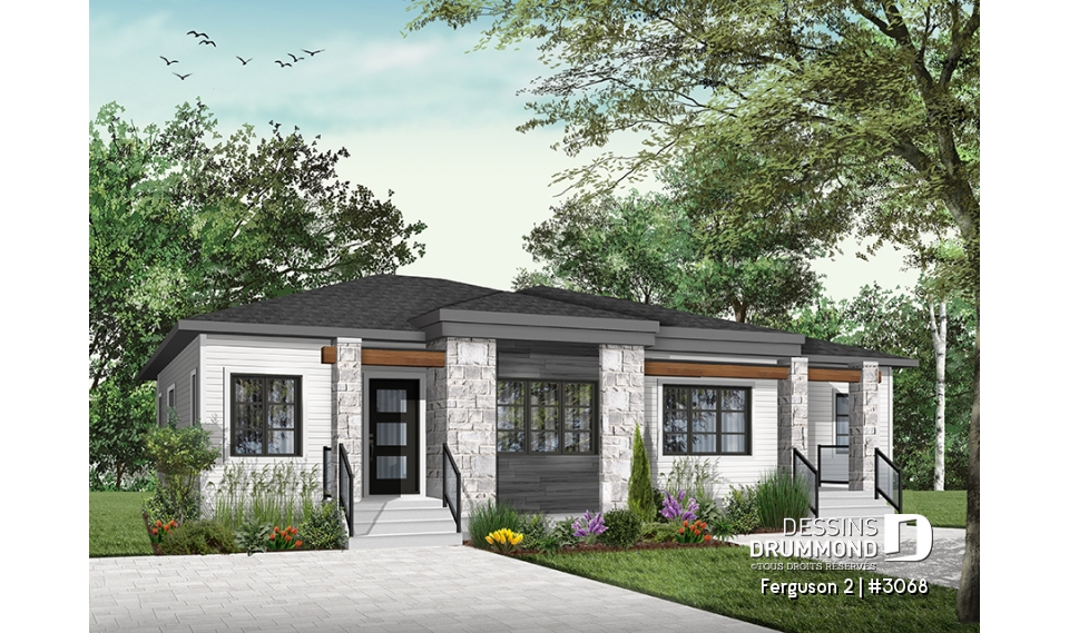 Vue avant - MODÈLE DE BASE - Ferguson 2