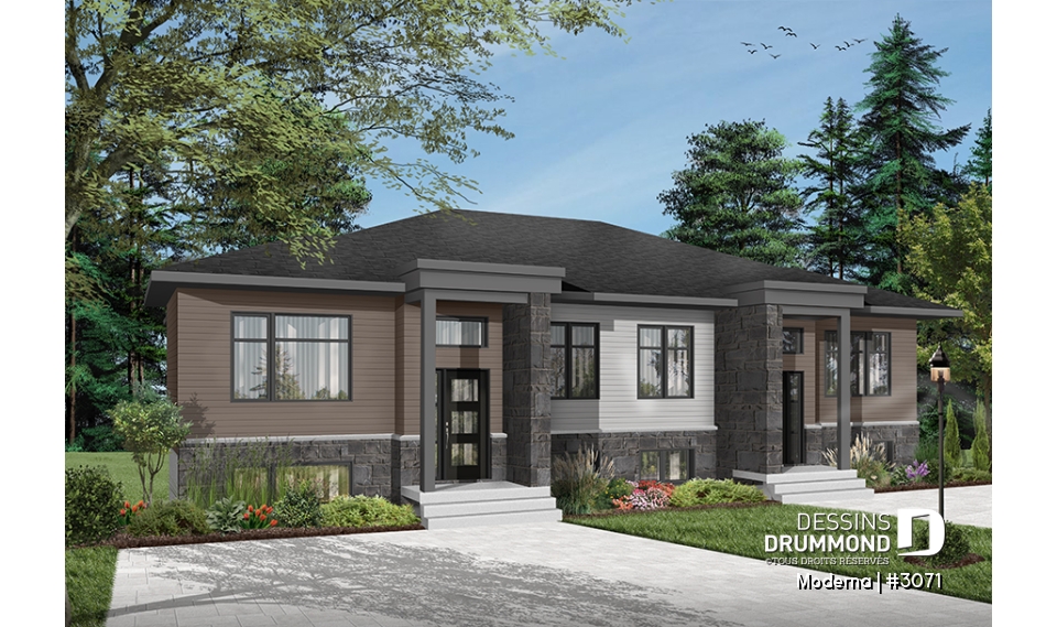 Version couleur no. 1 - Vue avant - Moderna