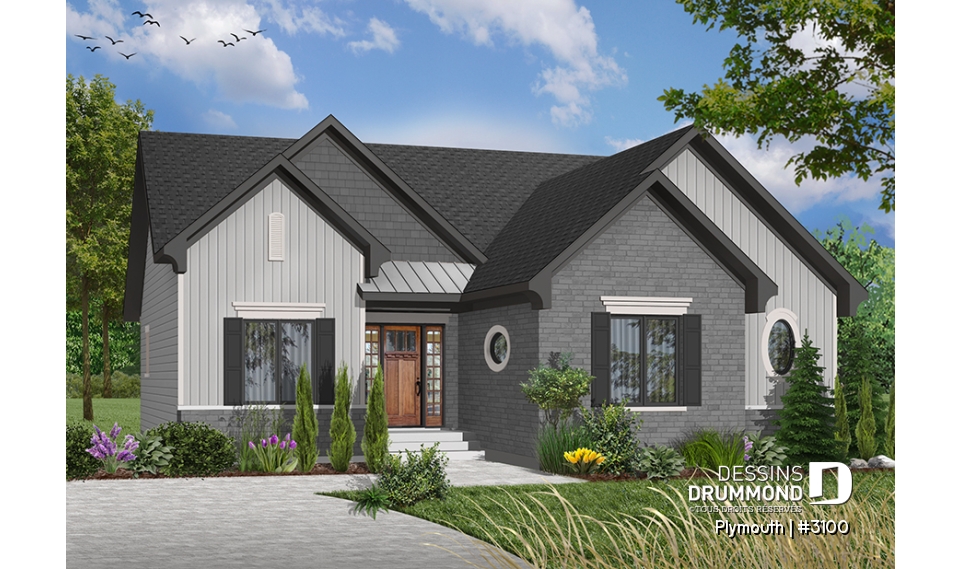 Version couleur no. 4 - Vue avant - Plymouth