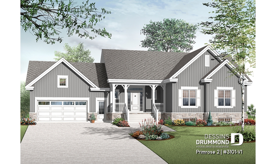 Vue avant – Modèle ORIGINAL - Primrose 2