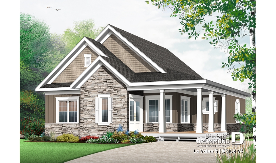 Version couleur no. 1 - Vue avant - La Vallée 5