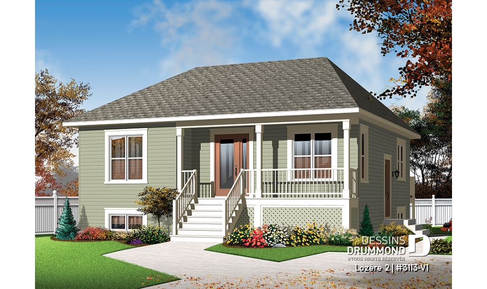 Vue avant - MODÈLE DE BASE - Lozère 2