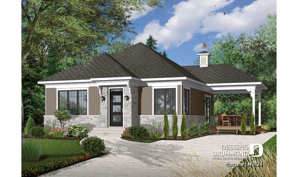 Version couleur no. 1 - Vue avant - Havane