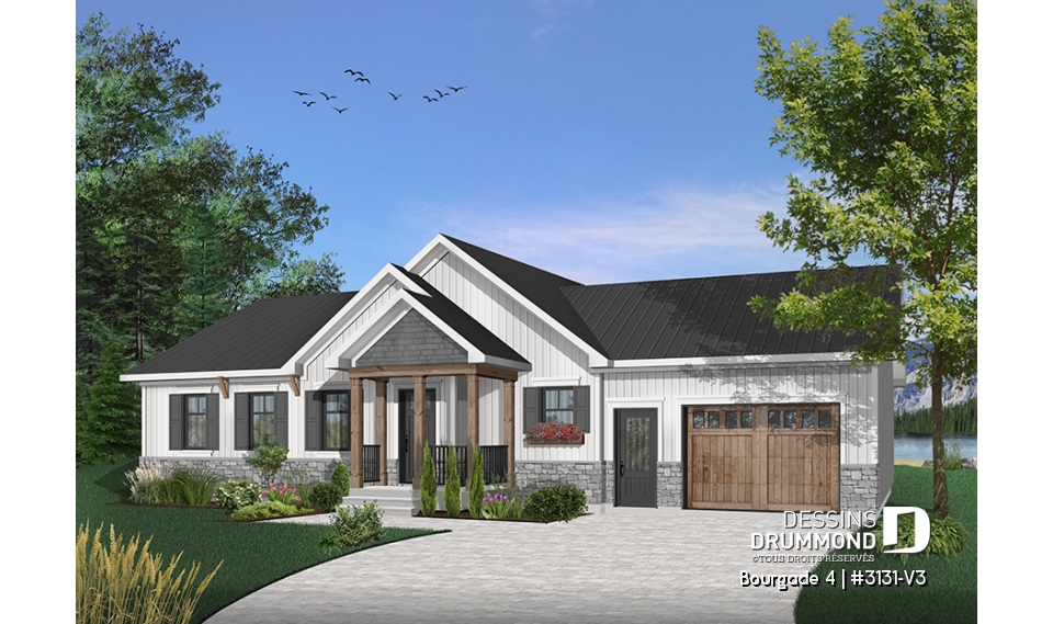 Version couleur no. 3 - Vue avant - Bourgade 4