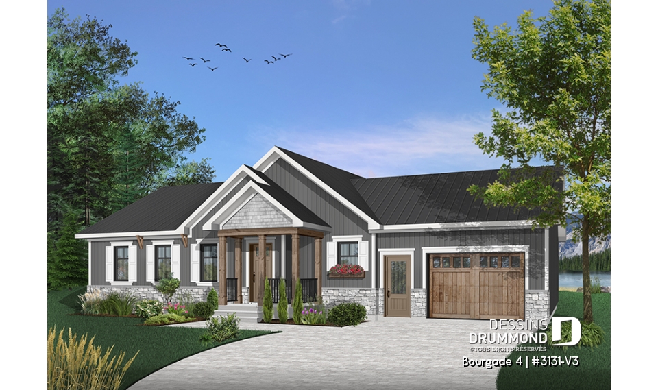 Version couleur no. 8 - Vue avant - Bourgade 4