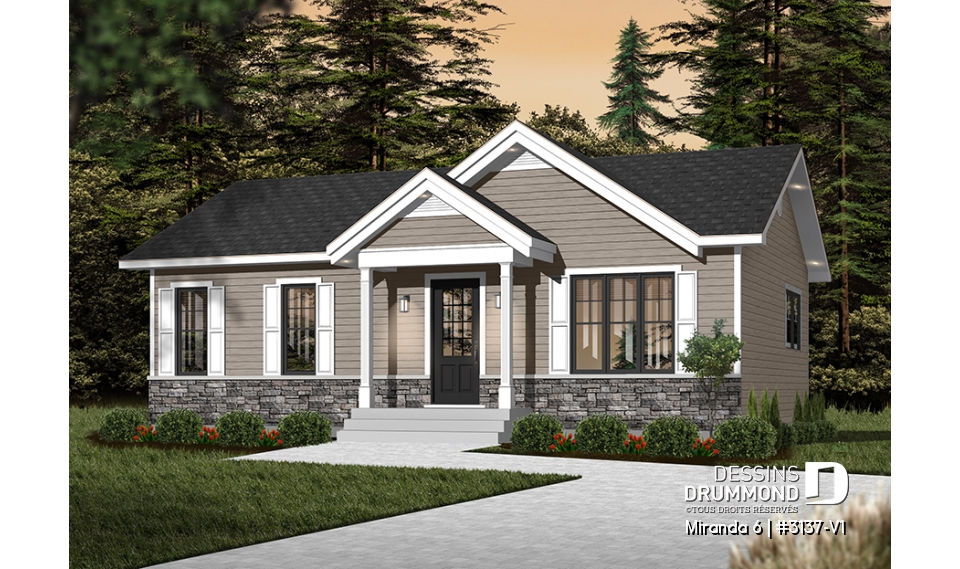 Vue avant - MODÈLE DE BASE - Miranda 6