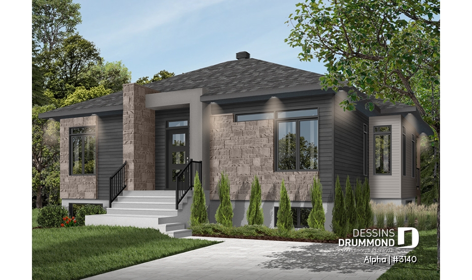 Version couleur no. 2 - Vue avant - Alpha