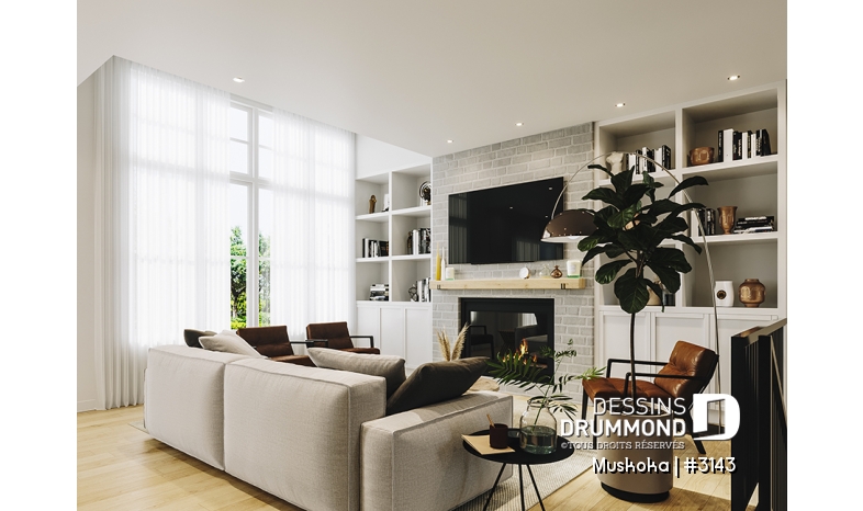 Photo Salle de séjour - Muskoka