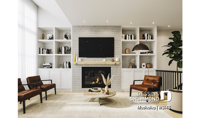 Photo Salle de séjour - Muskoka