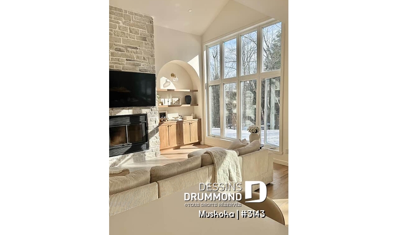 Photo Salle de séjour - Muskoka