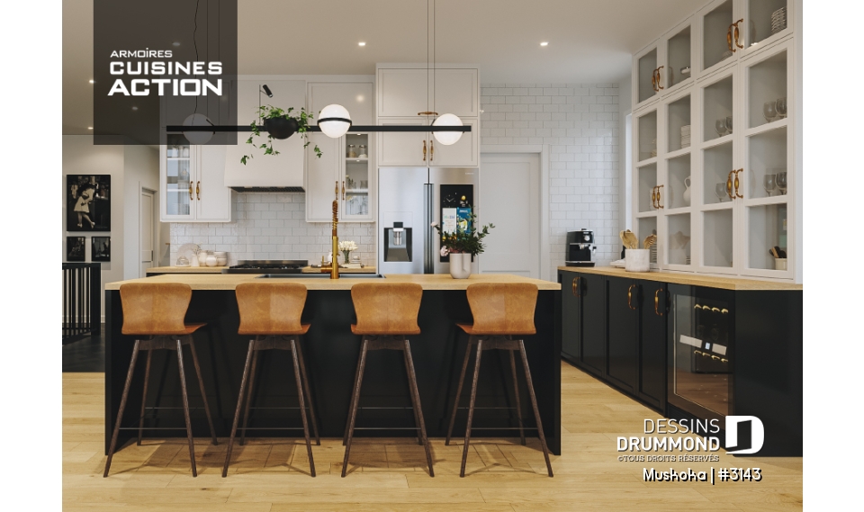 Vue avant - MODÈLE DE BASE - Muskoka