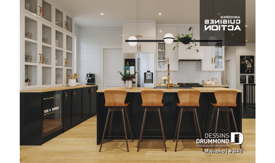 Vue avant - MODÈLE DE BASE - Muskoka