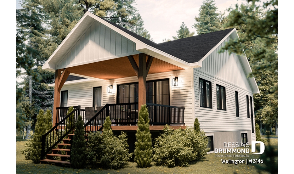 Vue arrière - MODÈLE DE BASE - Wellington