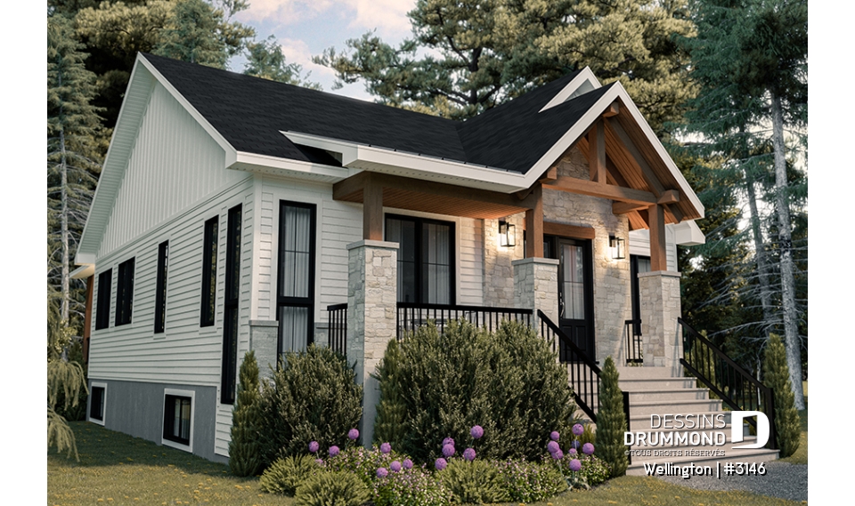 Vue gauche - Wellington