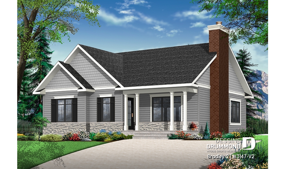 Version couleur no. 1 - Vue avant - Bradley 2