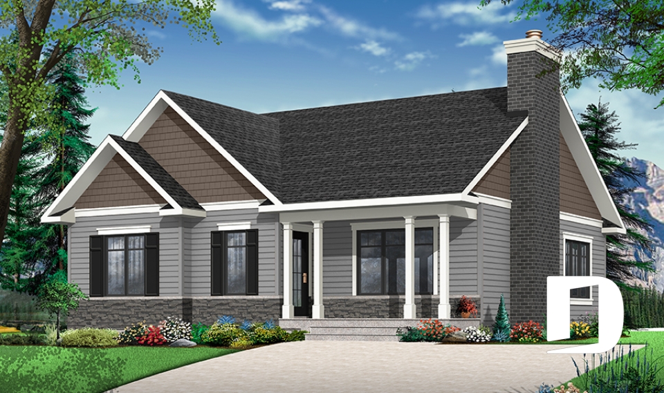 Vue avant - MODÈLE DE BASE -  - Bradley 2