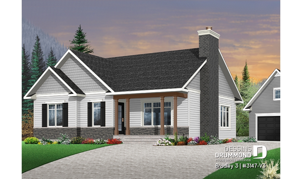 Version couleur no. 1 - Vue avant - Bradley 3