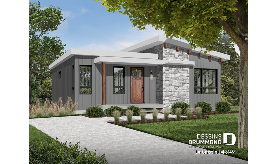 Version couleur no. 3 - Vue avant - Le Citadin