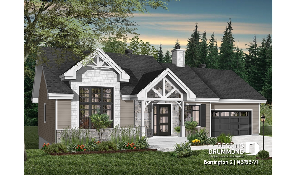 Version couleur no. 7 - Vue arrière - Barrington 2