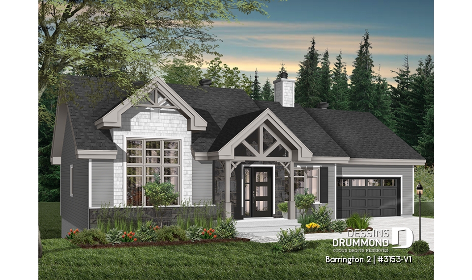 Vue avant - MODÈLE DE BASE - Barrington 2