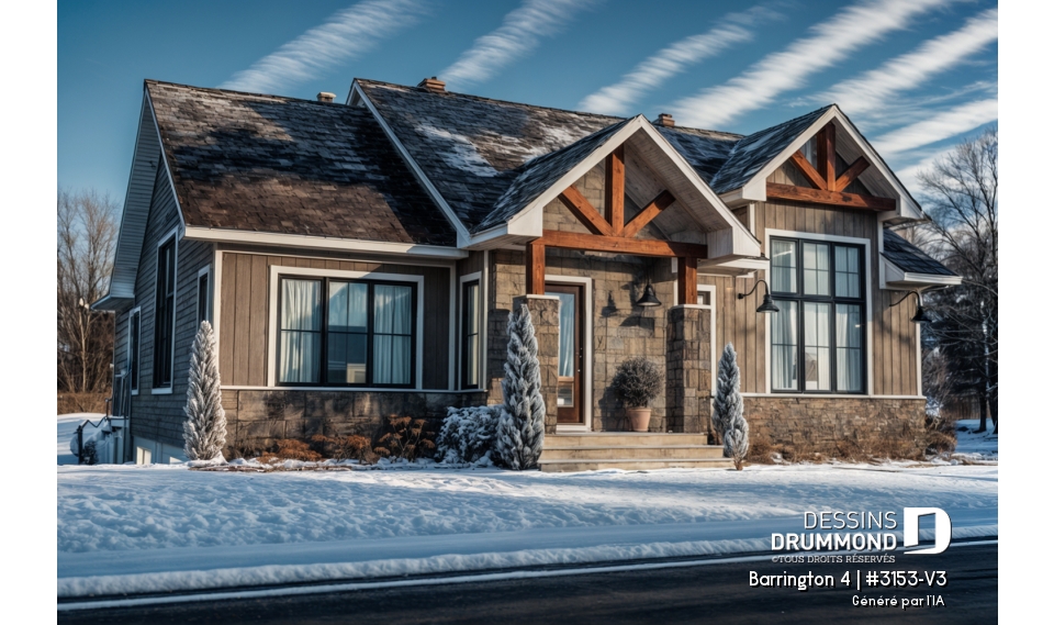 Vue avant - MODÈLE DE BASE - Barrington 4