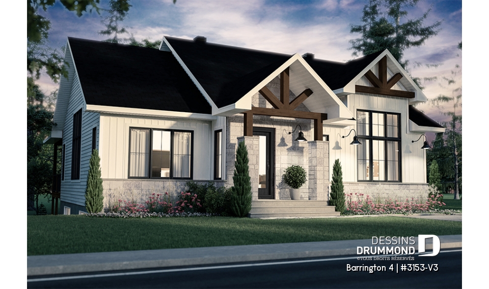 Vue avant - MODÈLE DE BASE - Barrington 4