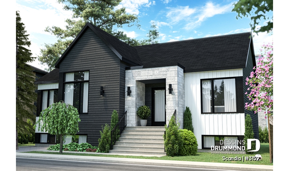 Version couleur no. 1 - Vue avant - Scandia